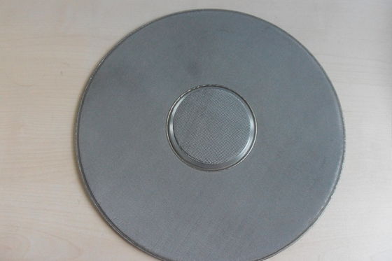 316L Stainless Steel Filter Disc , Rustproof Sintered Felt