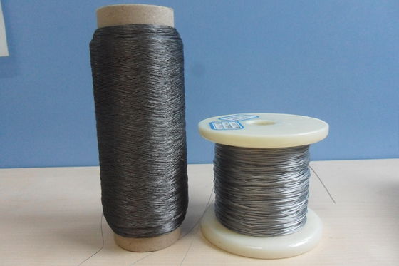 434 fibra de aço inoxidável, fibra do aço carbono 10um para a roupa