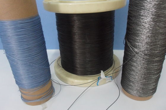 linha de costura do metal da flexibilidade, linha 12um condutora para luvas