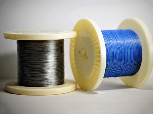Fio composto 12um*275f*4 da fibra Ultrafine do metal para a fatura antiestática da escova