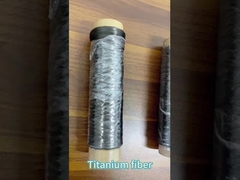 Espuma de grande resistência condutora ultra fina do titânio da fibra do titânio TA1