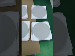 Filtro de fibra de titânio de diâmetro de 128 mm com placas de platina de 0,2 um em ambos os lados